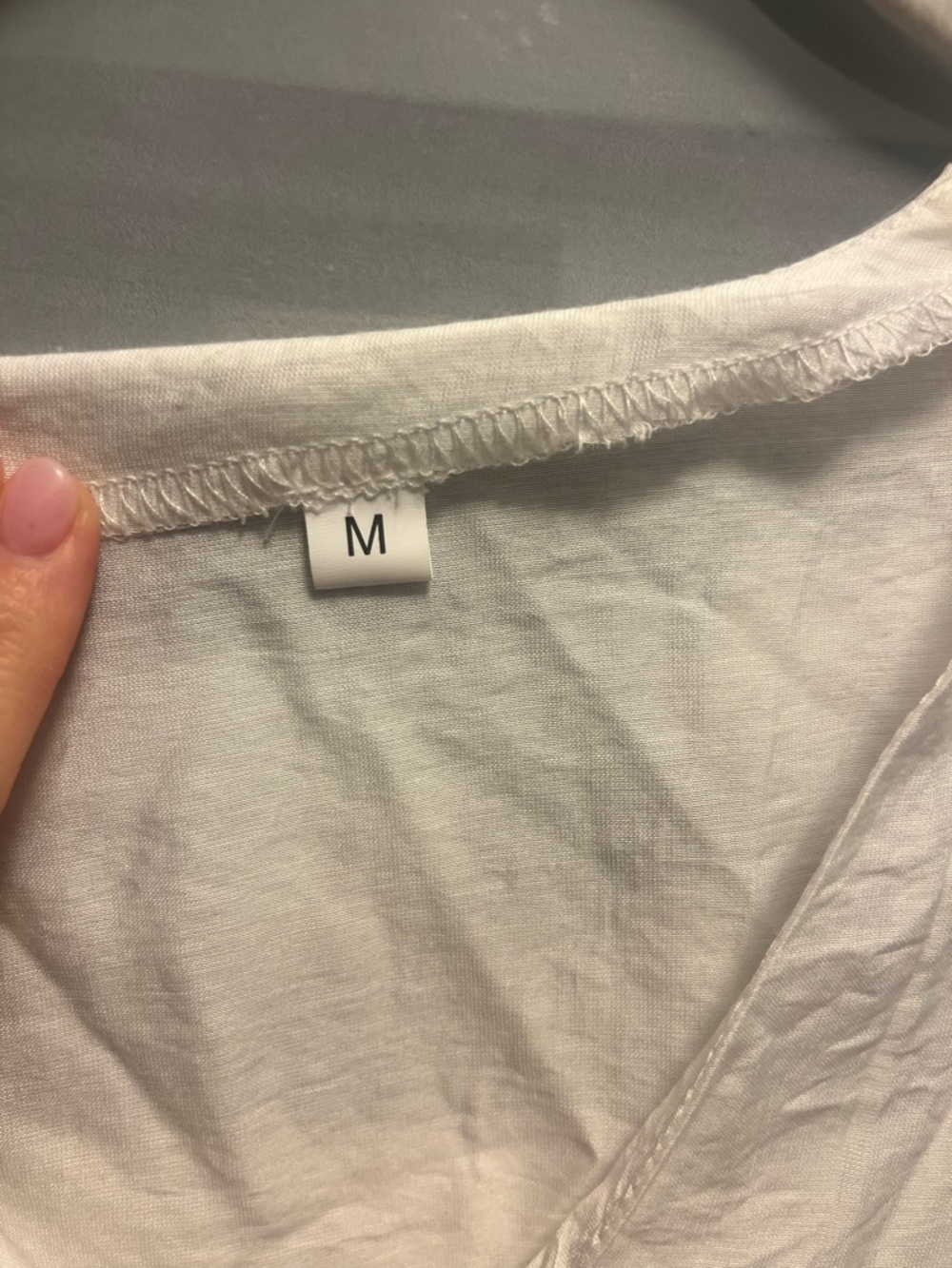 White Ruffled High-Low Maxi Dress - Picture 2 of 4